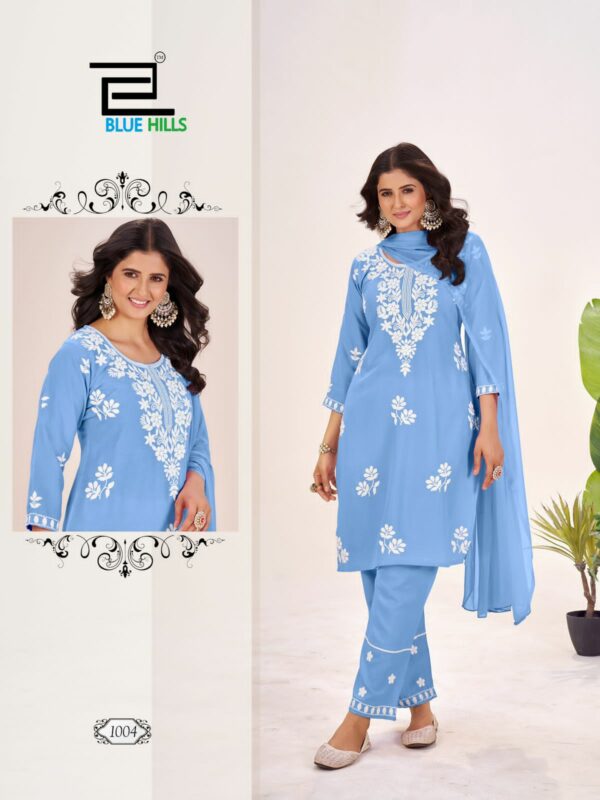BLUE HILLS SUMMER FEELS Rehmat Boutique  BLUE HILLS SUMMER FEELS KURTI WHOLESALER 6.jpg