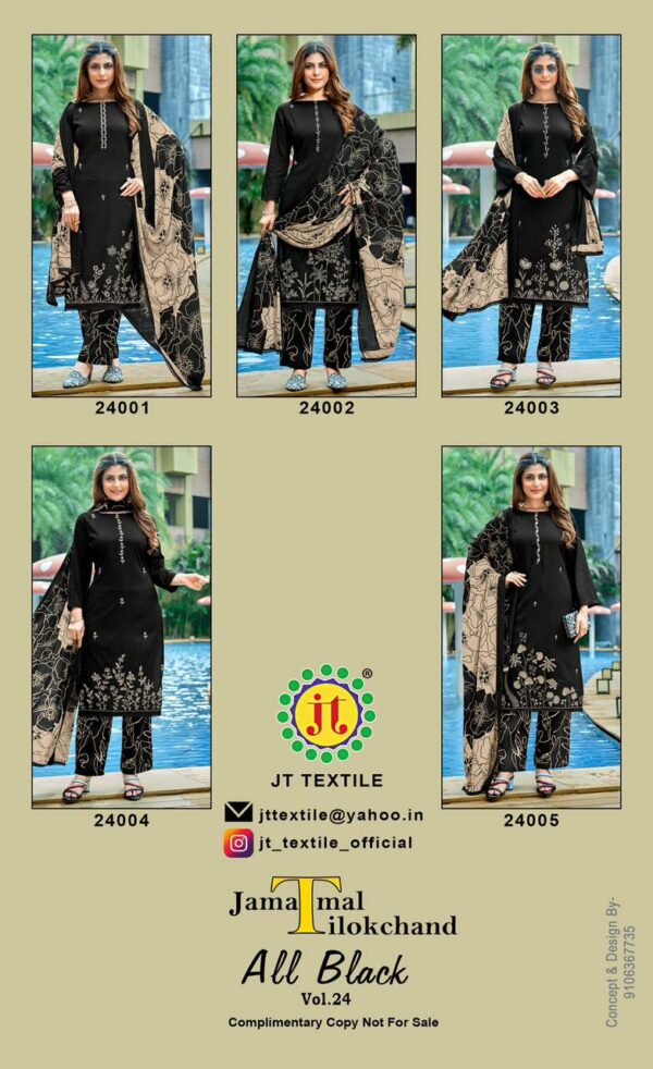 JAMATMAL TILOKCHAND ALL BLACK VOL 24 Rehmat Boutique  JAMATMAL TILOKCHAND ALL BLACK VOL 24 WHOLESALE 3.jpg