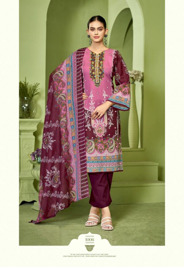 KAVYAKALA COUTURE GULZAAR VOL 4 Rehmat Boutique  KAVYAKALA COUTURE GULZAAR VOL 4 SOFT COTTON SUITS 14.jpg