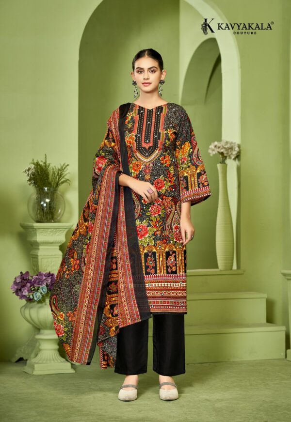 KAVYAKALA COUTURE GULZAAR VOL 4 Rehmat Boutique  KAVYAKALA COUTURE GULZAAR VOL 4 SOFT COTTON SUITS 6.jpg