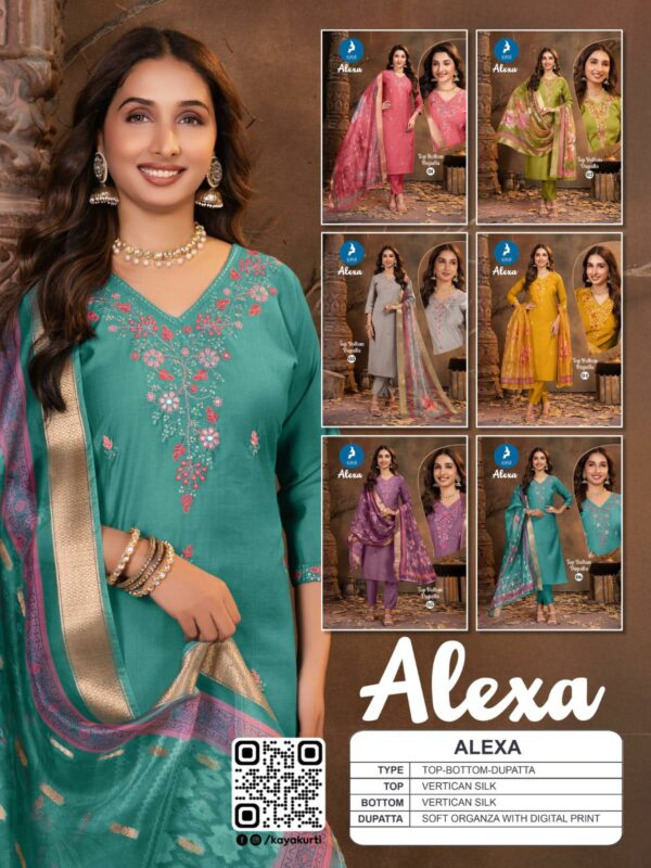 KAYA KURTI ALEXA Rehmat Boutique  KAYA KURTI ALEXA KURTI WHOLESALER SURAT 4.jpg