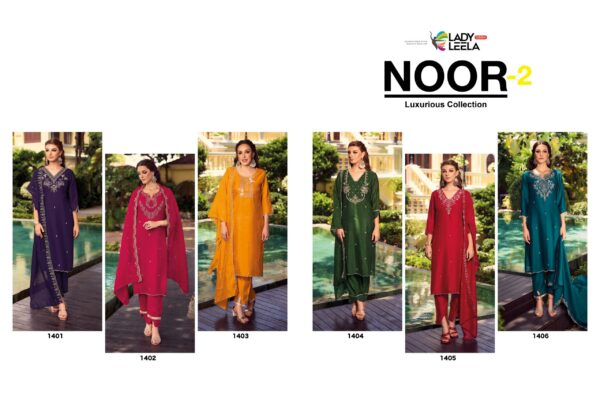 LADY LEELA NOOR VOL 2 Rehmat Boutique  LADY LEELA NOOR VOL 2 PURE HANDWORK KURTI 2.jpg