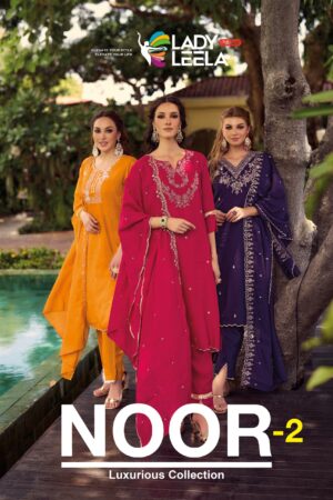 LADY LEELA NOOR VOL 2 Rehmat Boutique  LADY LEELA NOOR VOL 2 PURE HANDWORK KURTI 8.jpg