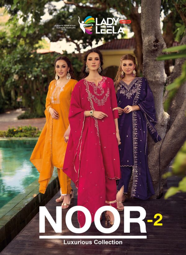 LADY LEELA NOOR VOL 2 Rehmat Boutique  LADY LEELA NOOR VOL 2 PURE HANDWORK KURTI 8.jpg