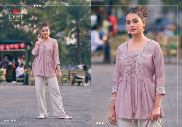 LYMI LEGACY Rehmat Boutique  LYMI LEGACY SILK SHORT KURTIS BY RANGOON 4.jpg