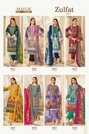 MAYUR CREATION ZULFAT VOL 4 Rehmat Boutique  MAYUR CREATION ZULFAT VOL 4 COTTON PRINTED SUITS 10.jpg