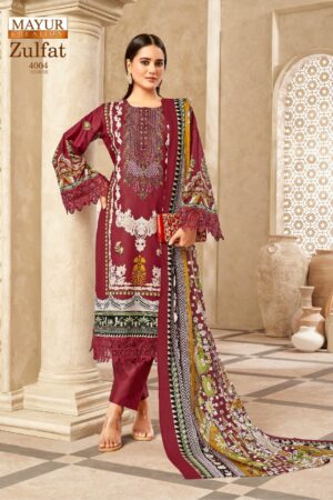 MAYUR CREATION ZULFAT VOL 4 Rehmat Boutique  MAYUR CREATION ZULFAT VOL 4 COTTON PRINTED SUITS 5.jpg