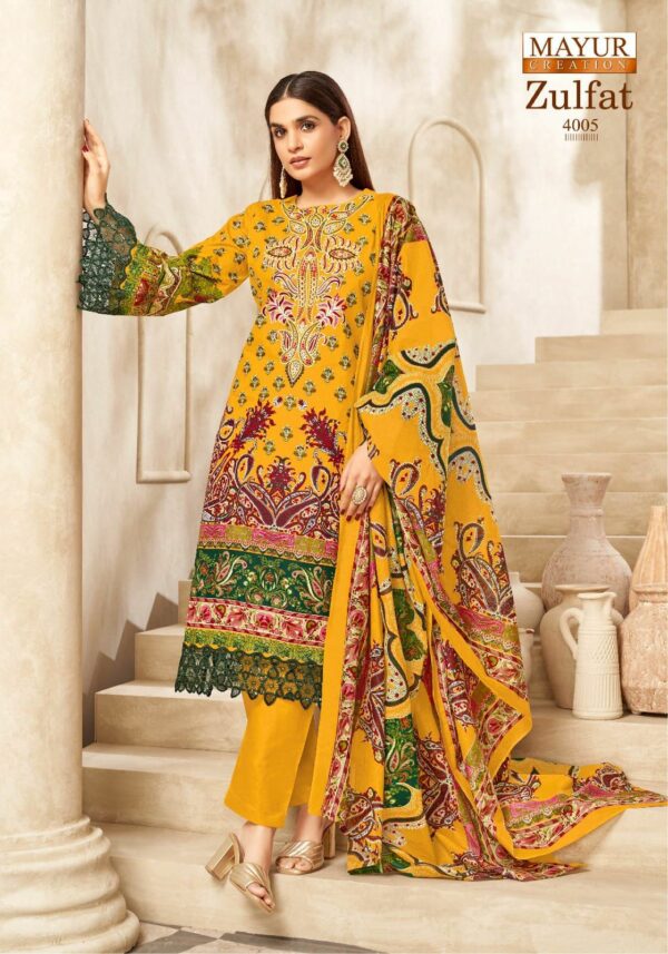 MAYUR CREATION ZULFAT VOL 4 Rehmat Boutique  MAYUR CREATION ZULFAT VOL 4 COTTON PRINTED SUITS 6.jpg