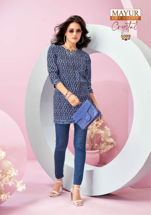 MAYUR CRYSTAL VOL 5 Rehmat Boutique  MAYUR CRYSTAL VOL 5 SHORT TOPS WHOLESALER 16.jpg