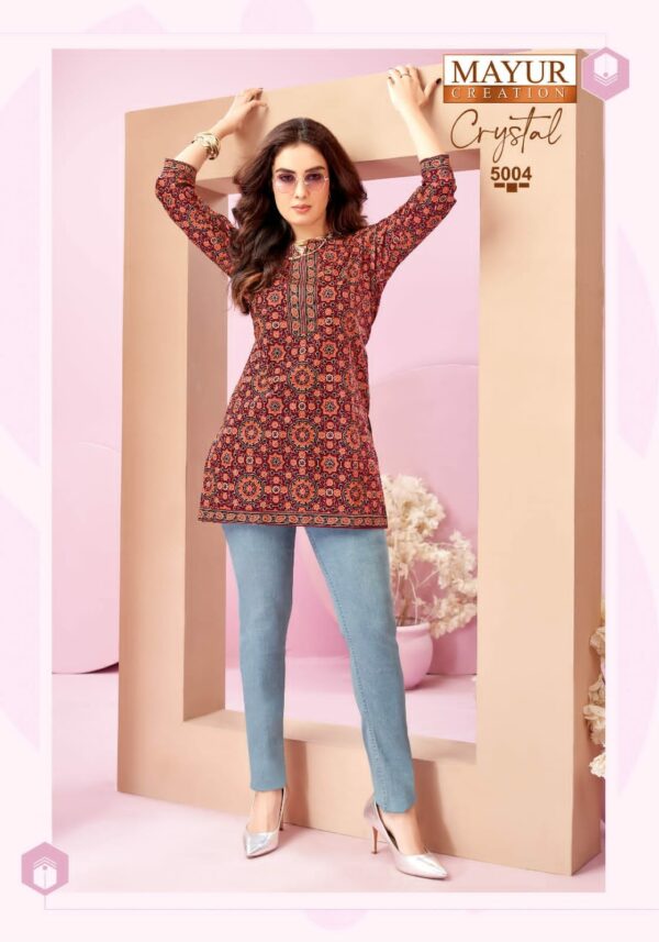 MAYUR CRYSTAL VOL 5 Rehmat Boutique  MAYUR CRYSTAL VOL 5 SHORT TOPS WHOLESALER 17.jpg
