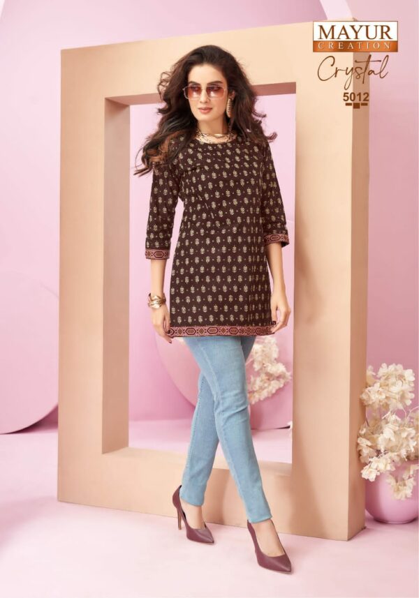 MAYUR CRYSTAL VOL 5 Rehmat Boutique  MAYUR CRYSTAL VOL 5 SHORT TOPS WHOLESALER 6.jpg