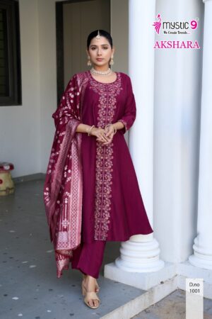 MYSTIC 9 AKSHARA VOL 1 Rehmat Boutique  MYSTIC 9 AKSHARA VOL 1 WHOLESALE 10.jpg