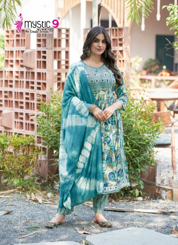 MYSTIC 9 SIMRAN VOL 1 Rehmat Boutique  MYSTIC 9 SIMRAN VOL 1 KURTI WHOLESALER SURAT 9.jpg