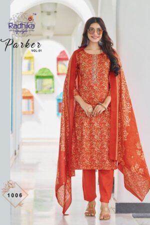 RADHIKA LIFESTYLE PARKER VOL 1 Rehmat Boutique  RADHIKA LIFESTYLE PARKER VOL 1 READYMADE KURTIS 11.jpg