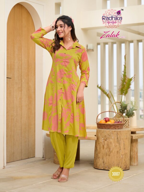 RADHIKA LIFESTYLE ZALAK VOL 3 Rehmat Boutique  RADHIKA LIFESTYLE ZALAK VOL 3 CORD SET 11.jpg