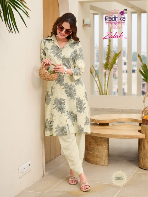 RADHIKA LIFESTYLE ZALAK VOL 3 Rehmat Boutique  RADHIKA LIFESTYLE ZALAK VOL 3 CORD SET 9.jpg