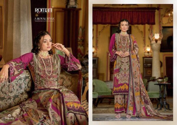 ROMANI MAHIRA VOL 2 Rehmat Boutique  ROMANI MAHIRA VOL 2 SOFT COTTON PRINTED SUITS 7.jpg