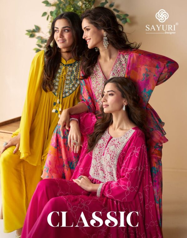 SAYURI DESIGNER CLASSIC Rehmat Boutique  SAYURI DESIGNER CLASSIC REAL CHINON SILK SUITS 1.jpg
