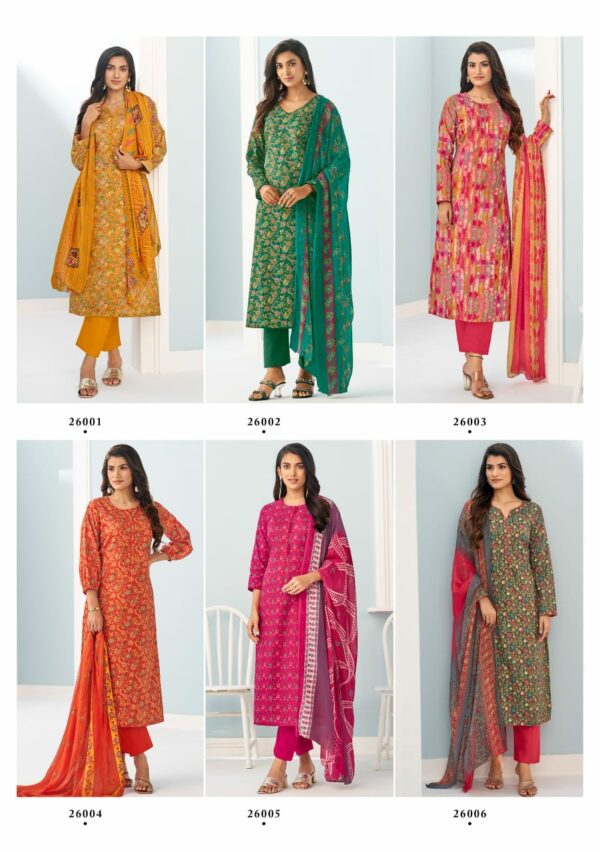 SURYAJYOTI SUHANA VOL 26 Rehmat Boutique  SURYAJYOTI SUHANA VOL 26 COTTON PRINTED SUITS 1.jpg