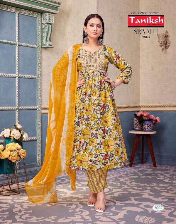 TANIKSH SRIVALLI VOL 2 Rehmat Boutique  TANIKSH SRIVALLI VOL 2 EMBROIDERY KURTI CATALOGUE 2.jpg