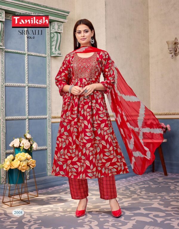 TANIKSH SRIVALLI VOL 2 Rehmat Boutique  TANIKSH SRIVALLI VOL 2 EMBROIDERY KURTI CATALOGUE 3.jpg