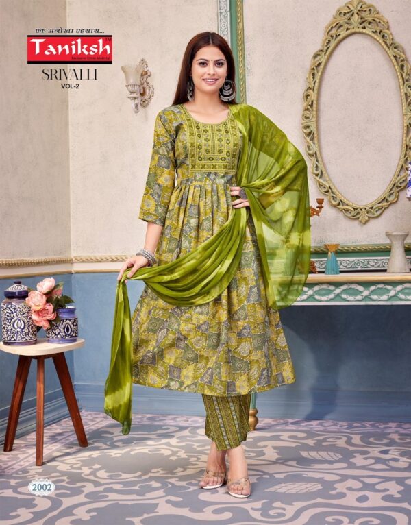TANIKSH SRIVALLI VOL 2 Rehmat Boutique  TANIKSH SRIVALLI VOL 2 EMBROIDERY KURTI CATALOGUE 4.jpg