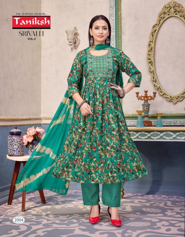 TANIKSH SRIVALLI VOL 2 Rehmat Boutique  TANIKSH SRIVALLI VOL 2 EMBROIDERY KURTI CATALOGUE 5.jpg