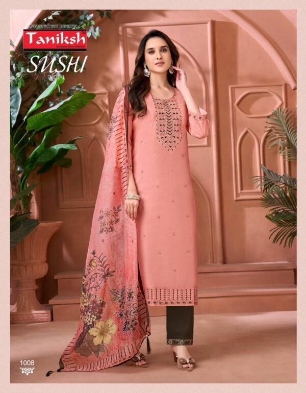 TANIKSH SUSHI VOL 1 Rehmat Boutique  TANIKSH SUSHI VOL 1 ROMAN EMBROIDERY KURTI SUPPLIER 10.jpg