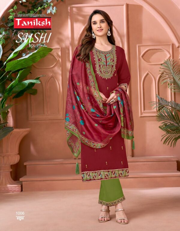 TANIKSH SUSHI VOL 1 Rehmat Boutique  TANIKSH SUSHI VOL 1 ROMAN EMBROIDERY KURTI SUPPLIER 12.jpg