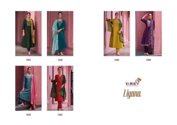 VAMIKA LIYANA Rehmat Boutique  VAMIKA LIYANA VISCOSE SILK KURTI CATALOGUE 3.jpg