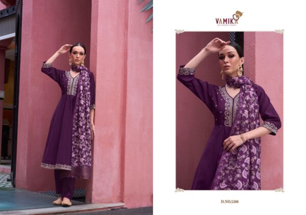 VAMIKA LIYANA Rehmat Boutique  VAMIKA LIYANA VISCOSE SILK KURTI CATALOGUE 8.jpg
