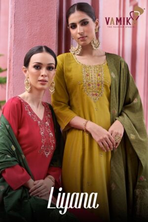 VAMIKA LIYANA Rehmat Boutique  VAMIKA LIYANA VISCOSE SILK KURTI CATALOGUE 9.jpg