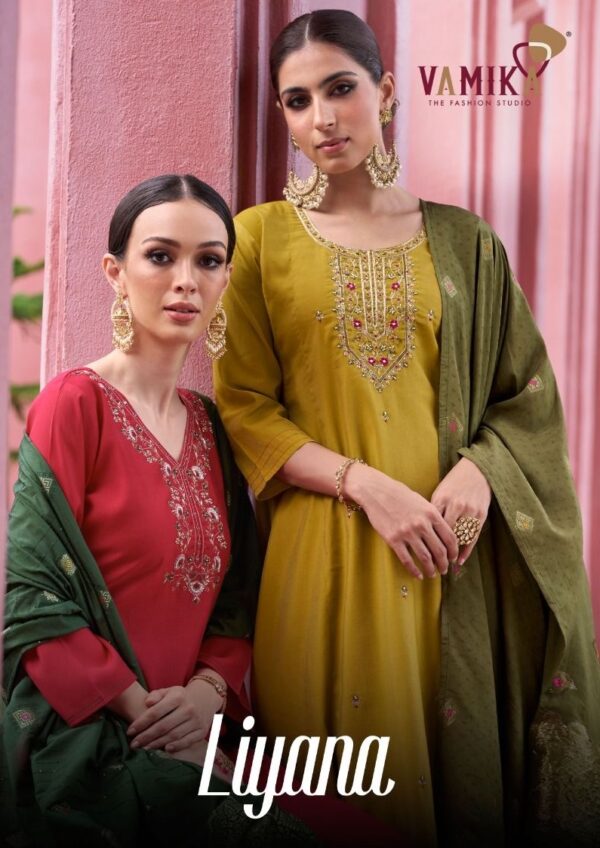 VAMIKA LIYANA Rehmat Boutique  VAMIKA LIYANA VISCOSE SILK KURTI CATALOGUE 9.jpg