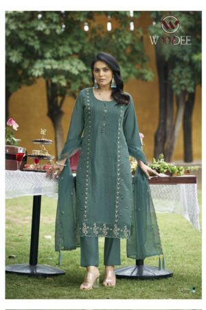 WOODEE WOMIKA Rehmat Boutique  WOODEE WOMIKA VISCOSE ROMAN SILK KURTI SUPPLIER 3.jpg