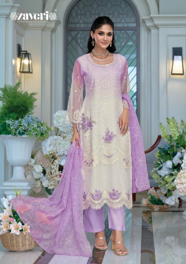 ZAVERI FEMINA VOL 4 COLOR EDITION Rehmat Boutique  ZAVERI FEMINA VOL 4 COLOR EDITION ORGANZA SUITS 2.jpg