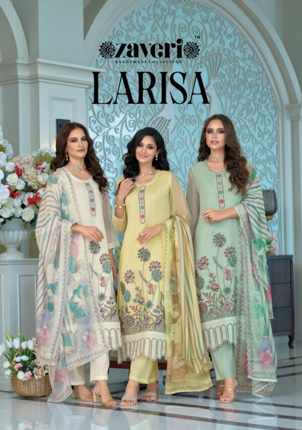 Full Set
ZAVERI LARISA WHOLESALE PRICE SURAT
0
2 Rehmat Boutique  ZAVERI LARISA SOFT ORGANZA READYMADE KURTI 1.jpg