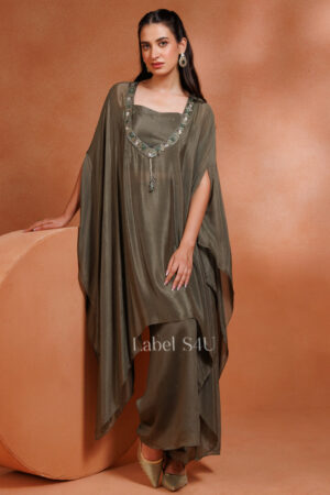 Shivali S4u Olive Aura-Kaftan Set New Arrival 2025 Rehmat Boutique  715.jpg