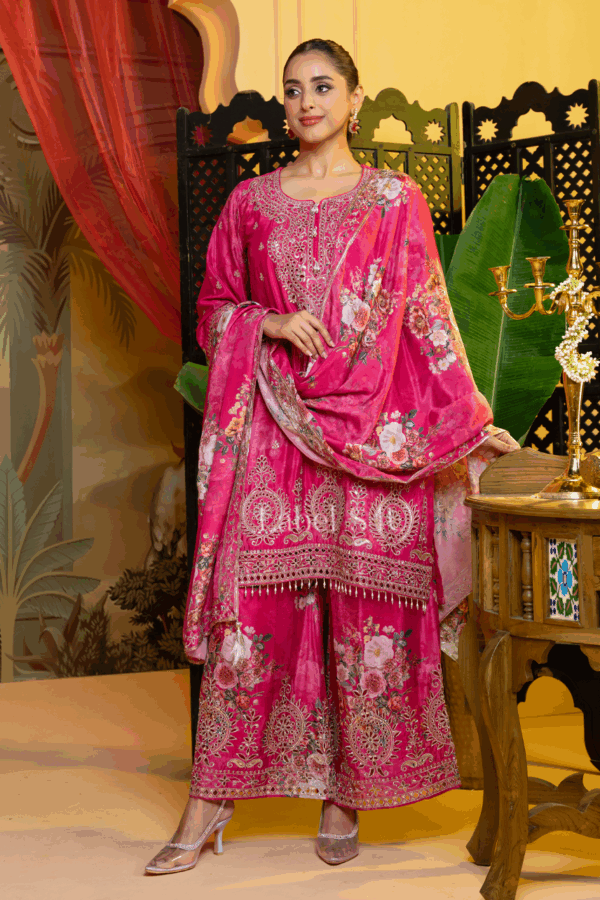 Shivali S4u Rose Radiance-Palazzo Set New Arrival 2025 Rehmat Boutique  721.png