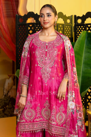 Shivali S4u Rose Radiance-Palazzo Set New Arrival 2025 Rehmat Boutique  721 1.jpg