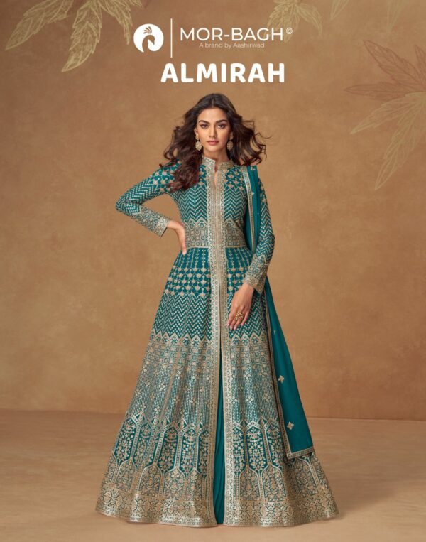 AASHIRWAD MOR BAGH ALMIRAH Rehmat Boutique  AASHIRWAD MOR BAGH ALMIRAH GEORGETTE READYMADE SUITS 12.jpg