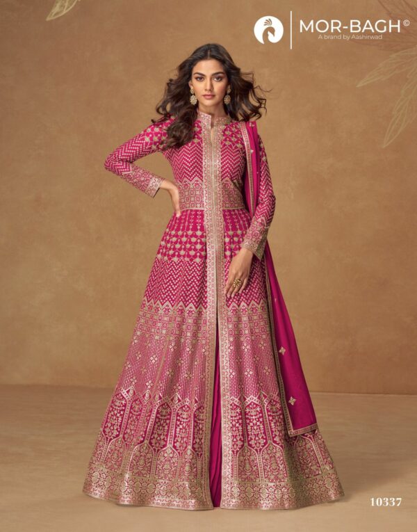 AASHIRWAD MOR BAGH ALMIRAH Rehmat Boutique  AASHIRWAD MOR BAGH ALMIRAH GEORGETTE READYMADE SUITS 2.jpg