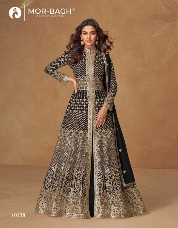 AASHIRWAD MOR BAGH ALMIRAH Rehmat Boutique  AASHIRWAD MOR BAGH ALMIRAH GEORGETTE READYMADE SUITS 4.jpg