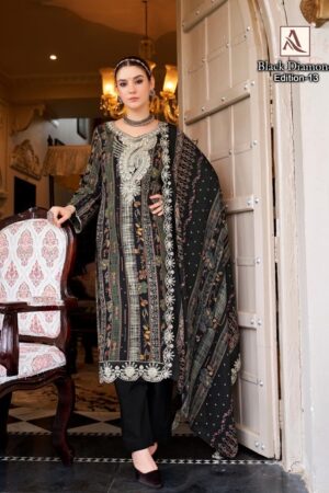 ALOK SUITS BLACK DIAMOND EDITION 13 Rehmat Boutique  ALOK SUITS BLACK DIAMOND EDITION 13 CATALOGUE 4.jpg