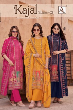 ALOK SUITS KAJAL EDITION 3 Rehmat Boutique  ALOK SUITS KAJAL EDITION 3 HAND WORK SUITS CATALOG 3.jpg