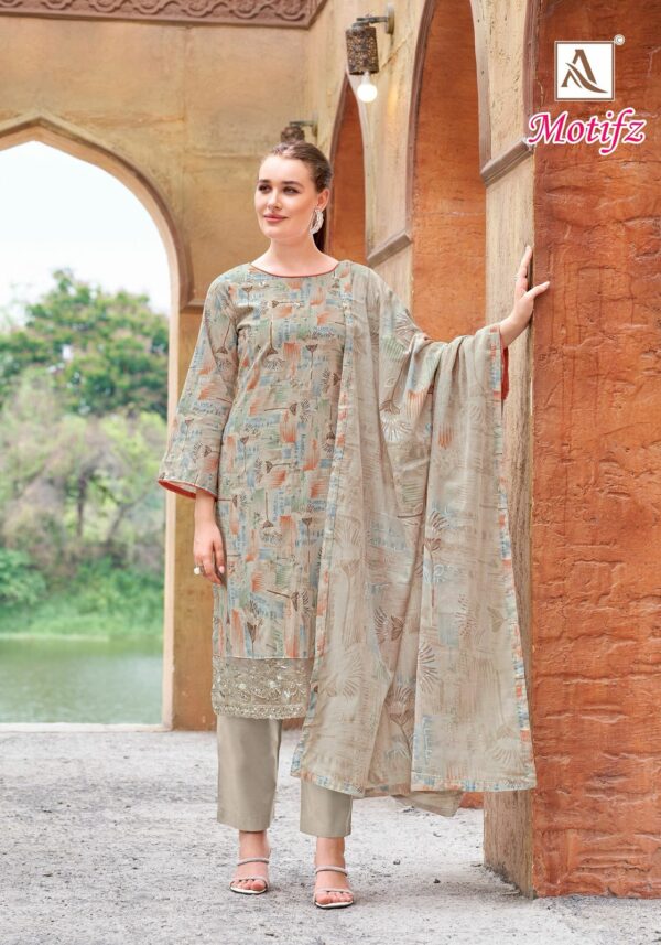 ALOK SUITS MOTIFZ Rehmat Boutique  ALOK SUITS MOTIFZ WHOLESALE PRICE SURAT 4.jpg