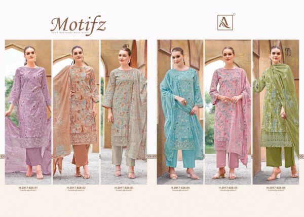ALOK SUITS MOTIFZ Rehmat Boutique  ALOK SUITS MOTIFZ WHOLESALE PRICE SURAT 9.jpg