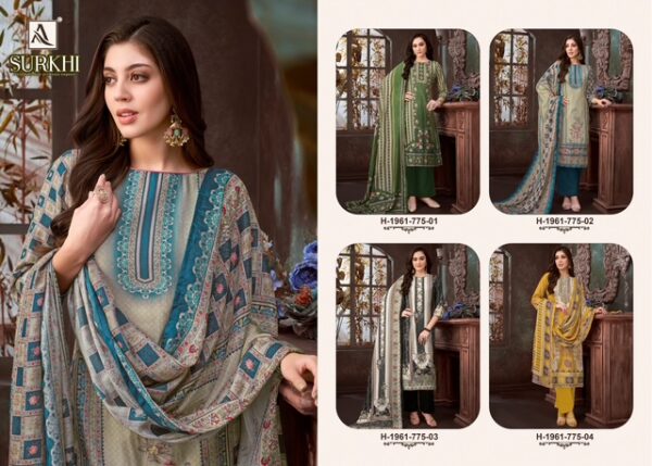 ALOK SUITS SURKHI Rehmat Boutique  ALOK SUITS SURKHI WHOLESALE PRICE SURAT 5.jpg