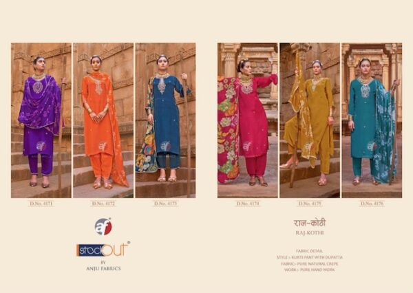 ANJU FABRICS RAJ KOTHI Rehmat Boutique  ANJU FABRICS RAJ KOTHI PURE HAND WORK KURTIS 17.jpg