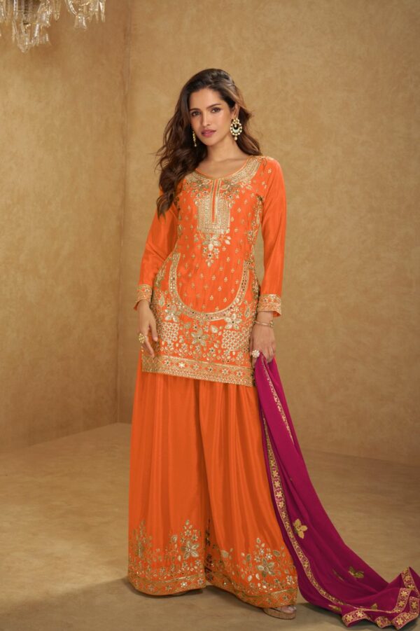 GULKAYRA DESIGNER AARUSHI Rehmat Boutique  GULKAYRA DESIGNER AARUSHI DESIGNER CHINNON SUITS 1.jpg