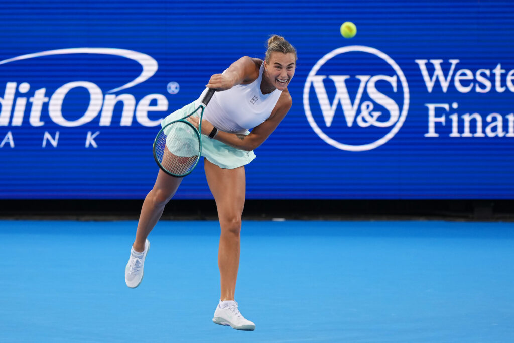 Sabalenka overcomes Bouzas Maneiro; to face Rybakina in Cincinnati quarters Rehmat Boutique  GettyImages 2230011274.jpg